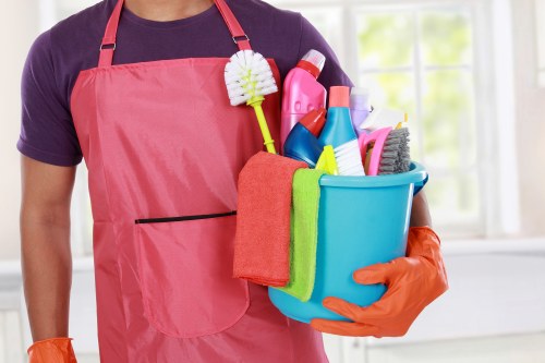 Professional carpet cleaning in a bright living room