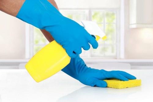 People working safely together in a structured workplace environment
